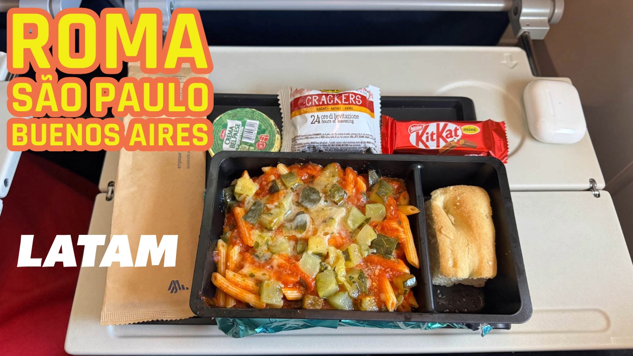 ROMA 🇮🇹 SAO PAULO 🇧🇷 BUENOS AIRES 🇦🇷 - LATAM - CLASE TURISTA