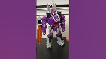 Transformers legacy leader galvatron short review #shorts #foryou #transformers #shortvideo