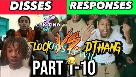 NYC Drill Disses Vs Responses [Part 1-10](Kay Flock,Sdot Go, DD Osama & More)Reaction Part 1