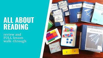 All About Reading Review - Level 1 walk-through