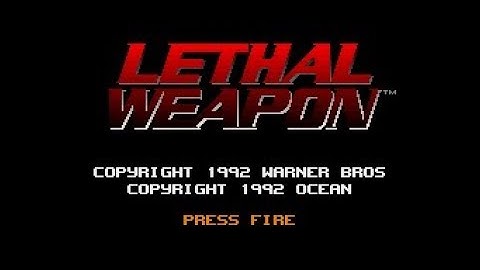Lethal Weapon Review for the Commodore Amiga by John Gage
