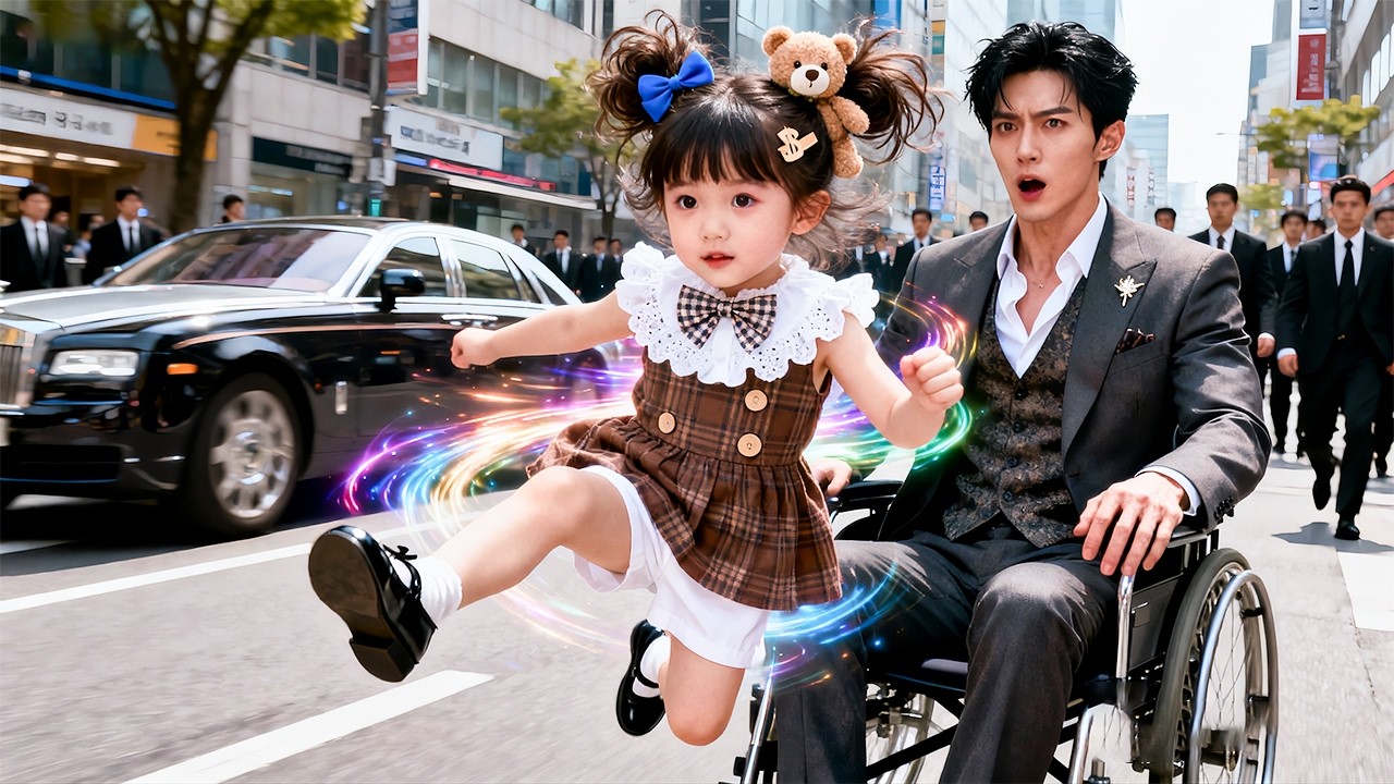 🤩Menina de 5 anos usa poderes e cura CEO deficiente! E ele é o irmão que ela procurava!💕