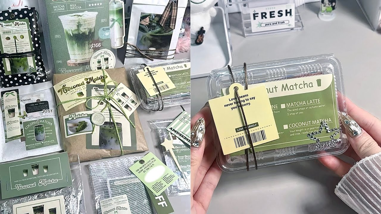 packing…..｜沉浸式小卡打包 抹茶味的 gidle MIYEON