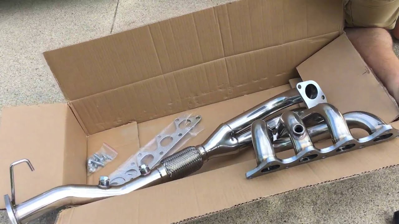 Ebay Headers on Lancer YouTube