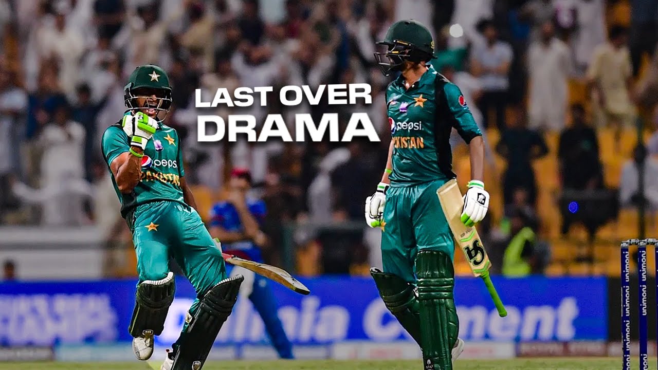 Pakistan vs Afghanistan || Asia Cup 2018 || Last Over Drama