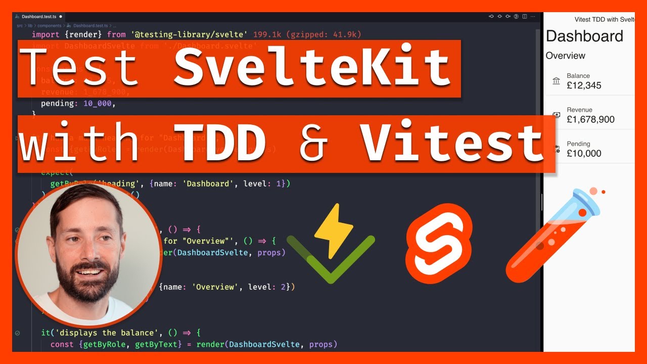 🧪 Test SvelteKit with TDD & VITEST 🧪