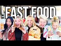 DRIVE THRU CHALLENGE! EATING ONLY NEW FALL FOODS!