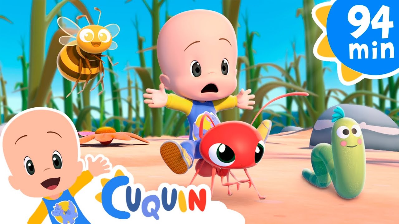 Los insectos chiquititos 🐝 y más canciones infantiles para bebés con Cleo y Cuquín