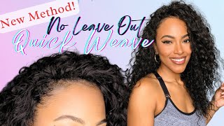 NO LEAVE OUT Quick Weave **NEW METHOD** | Jasmine Defined
