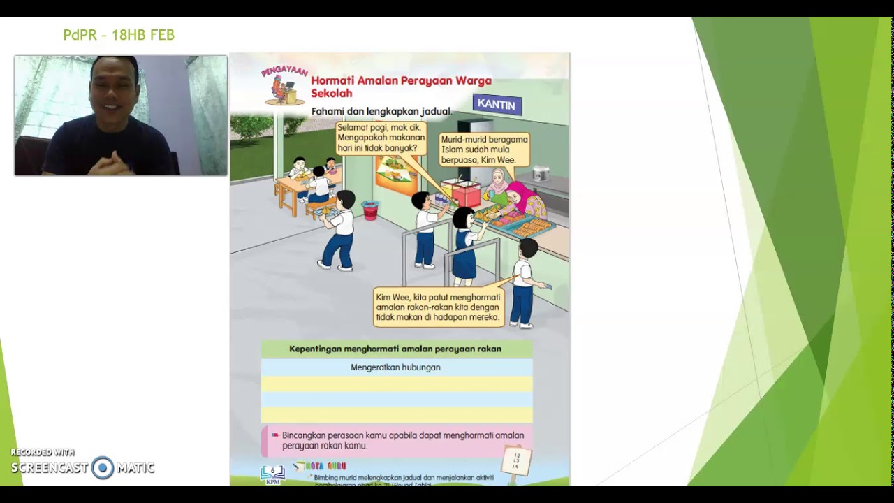 Pendidikan Moral Tahun 3 Menghormati Perayaan Rakan Anda Melalui Buku Teks Pendidikan Moral Tahun 3 Youtube