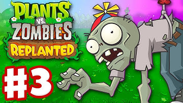 Plants vs. Zombies: Replanted - Gameplay Walkthrough Part 3 - The Fog!