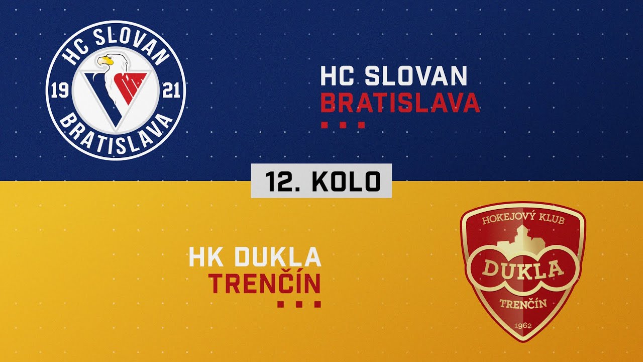 12.kolo HC Slovan Bratislava - Dukla Trenčín HIGHLIGHTS