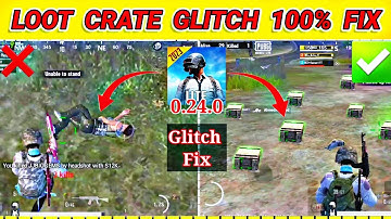 Pubg Mobile Lite Loot Crate Glitch Fix 😱 || How to Fix Loot Crate Problem Pubg Lite 😡