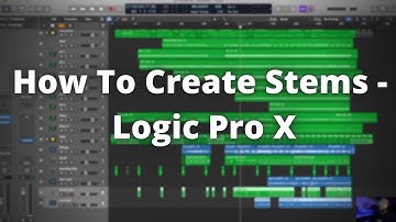 How To Create Stems | Logic Pro X