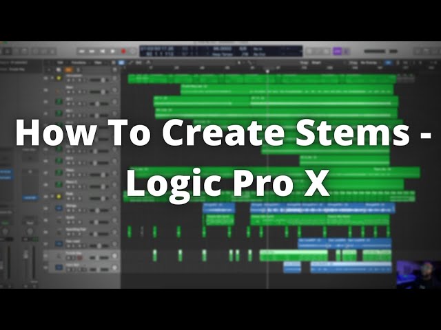 How To Create Stems | Logic Pro X class=