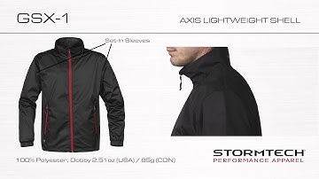 JACHETA STORMTECH GSX 1 AXIS LIGHTWEIGHT SHELL