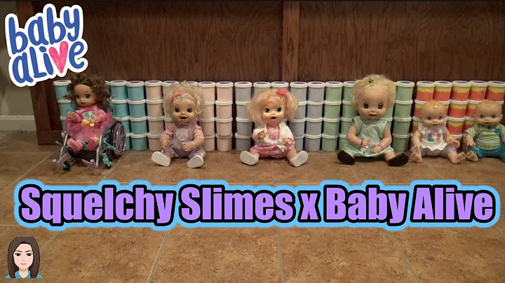 Baby Alives Sneak Into Squelchy Slimes Slime Room!...
