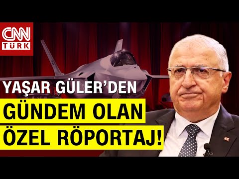 Yaşar Güler'in CNN TÜRK Röportajı Gündemde! Savunma Sanayiinden Sınır Güvenliğine Özel Açıklamalar!