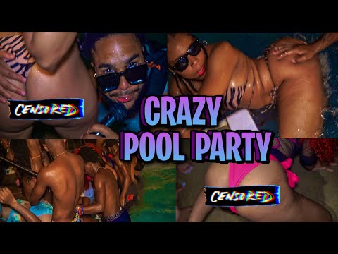 EVERY FEMALE WAS TWERKING AT THE POOL PARTY