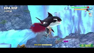 Bull Shark - Gameplay 2 - Hungry Shark World ( VoYandG ) screenshot 5