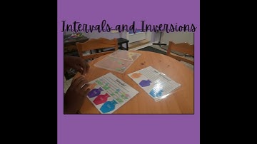 Intervals and Inversions Activity