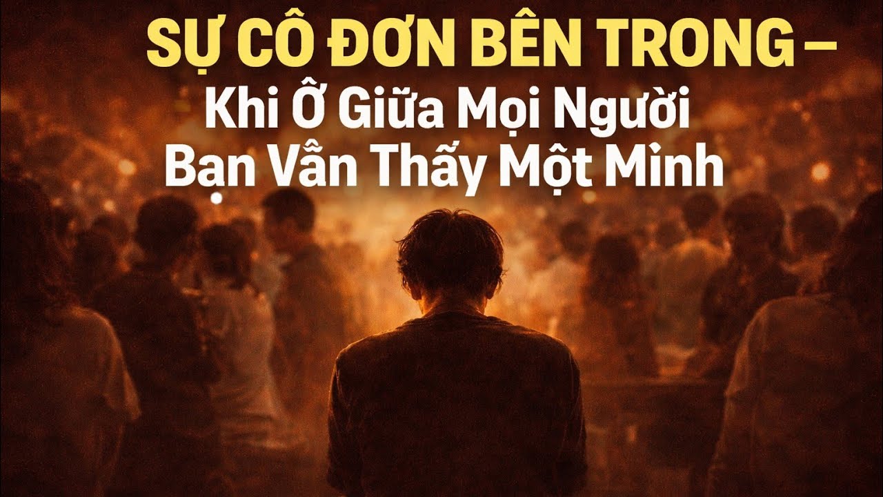 SỰ CÔ ĐƠN BÊN TRONG – Khi Ở Giữa Mọi Người Bạn Vẫn Thấy Một Mình