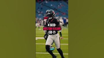 Predicting the AFC playoff picture. #Shorts