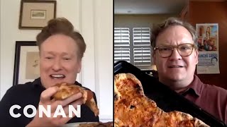 Conan \& Andy’s Pizza-Making Contest | CONAN on TBS