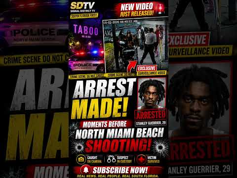 🚨 ARREST MADE: Exclusive Video Before North Miami Beach Shooting | Arresto Realizado