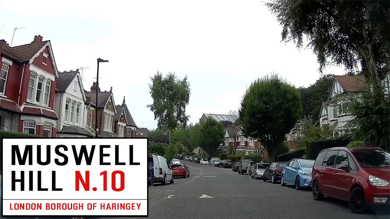 A Drive Through London Muswell Hill N10 - YouTube