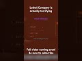Nobody told me that this can happen in Lethal Company 😭 (full video in progress)