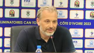 Léopards A : Conférence de Presse après Match RDC ?? - GABON ??, score final 1-0 en faveur des ?