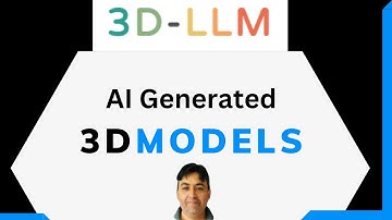 3D-LLM AI Generated 3D Models