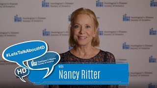 #LetsTalkAboutHD with Nancy Ritter