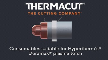 Assembly of Thermacut replacements suitable for Duramax® plasma torch