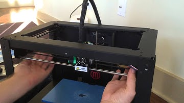 Makerbot Replicator 2 moving y gantry
