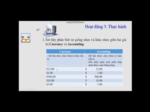 Tin học_Khối 4_Chủ đề 23_Giá trị của dữ liệu