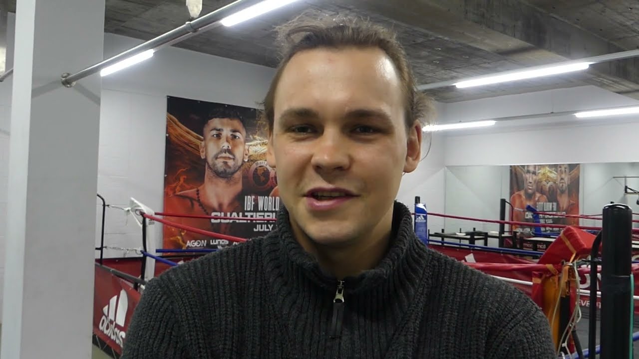 Boxen Ilja Mezencev Kampf 13 April 2024 in Berlin Interview