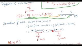 Problems on DSB SC Amplitude Modulated signal