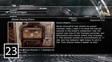 GLOBAL QUESTS | Lightning Returns FF XIII PART 23 (NG Normal)(No Commentary) Gameplay Walkthrough