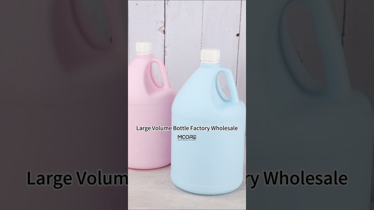 Factory Wholesale Large Volume Plastic Bottles