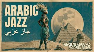 Cairo Midnight Jazz Rain | Ancient Echoes & Chill Arabian Rhythms for Focus & Sleep 🌙