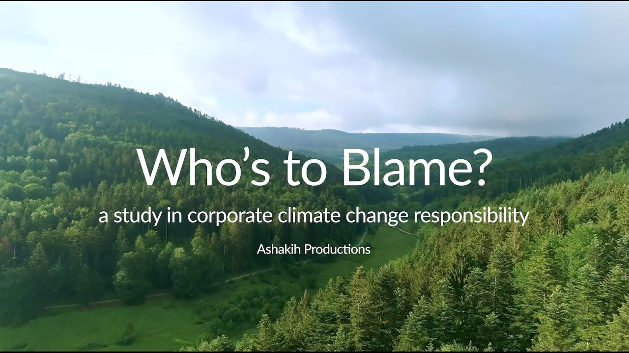 Who's to Blame for Climate Change?