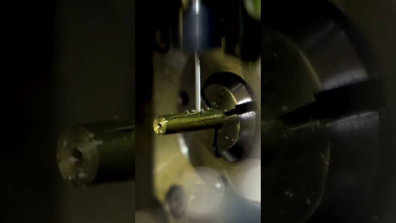 Cincom L32 - Brass Component Manufacturing - GrovTec Machining