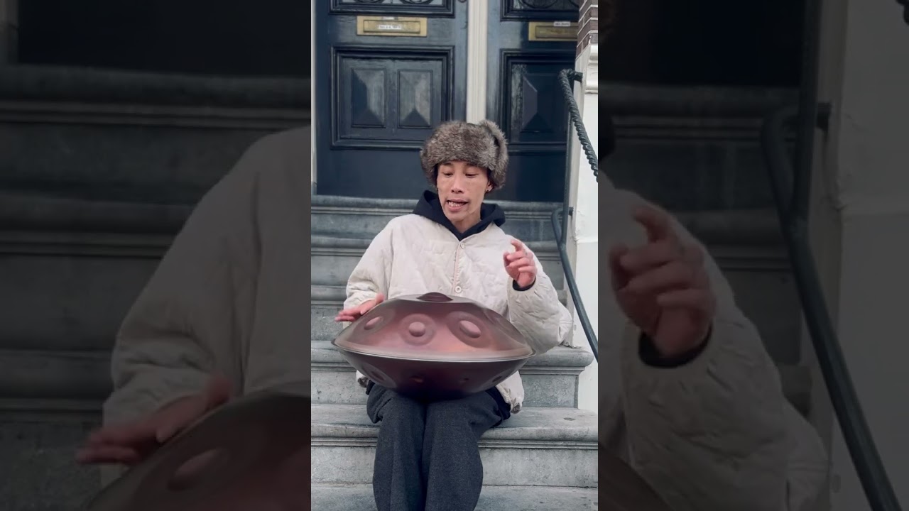 【生活リズムもリズムから整う】 #shorts #REOMATSUMOTO #HandPan #ハンドパン #手碟 #癒しの音楽 #浄化音楽 ⁡⁡