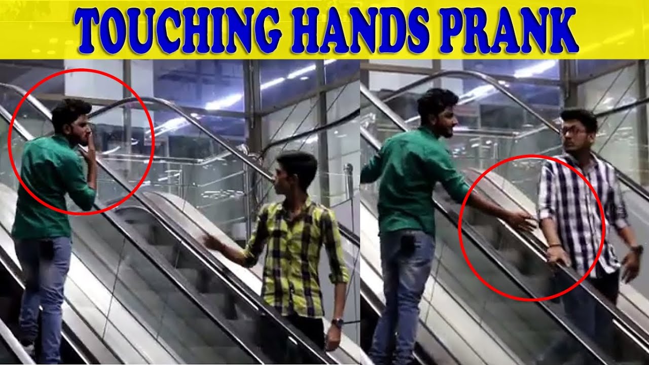 Touching Hands On The Escalator Prank Ft. @That Was Crazy  | Prank in Pakistan | Ali Ahmed | 2020