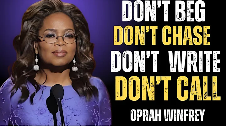 9 Things Women Should Not Do With Man | Oprah Winfrey Motivational Speech#motivation #inspiration