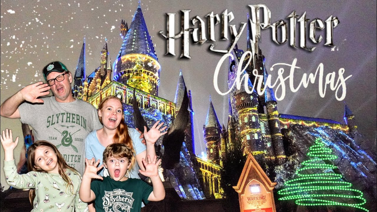 It's Christmastime at Hogwarts — at least in this Austin family's