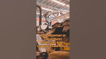 Welding Robot + Tracks: Work Made Easy!#track #tracksystem #railsystem #rail #evsrobot