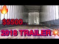 CHEAP DRYVAN TRAILERS $5500 FOR A 2018 DRYVAN, TRUCK AND TRAILER AUCTION *owner operator*truck life